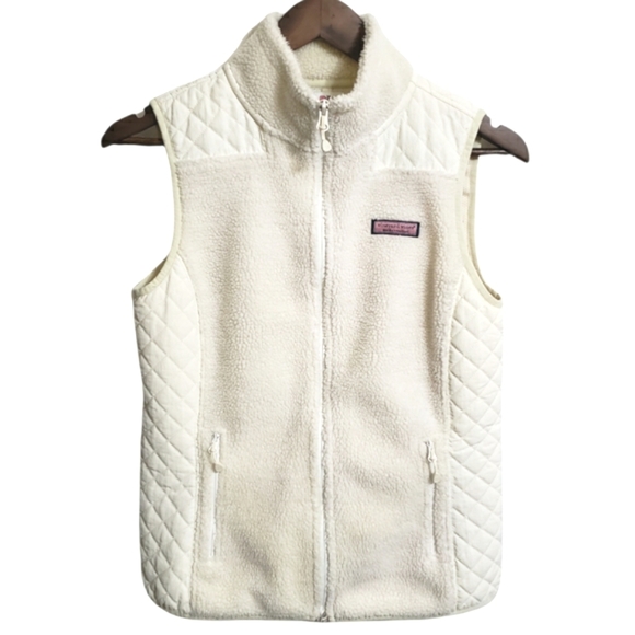Vineyard Vines Jackets & Blazers - Vineyard Vines Sherpa Fleece Quilted Vest Size XS